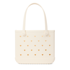 Baby Bogg Bag Cut Out Heart Coconut