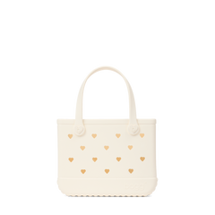 Bitty Bogg Bag Cut Out Heart Coconut