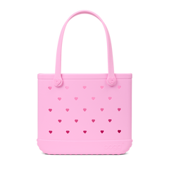 Baby Bogg Bag Cut Out Heart Pink Taffy