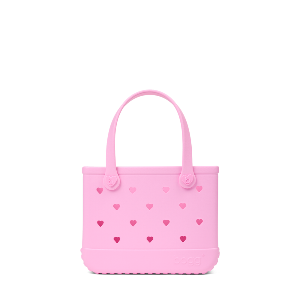 Bitty Bogg Bag Cut Out Heart Pink Taffy