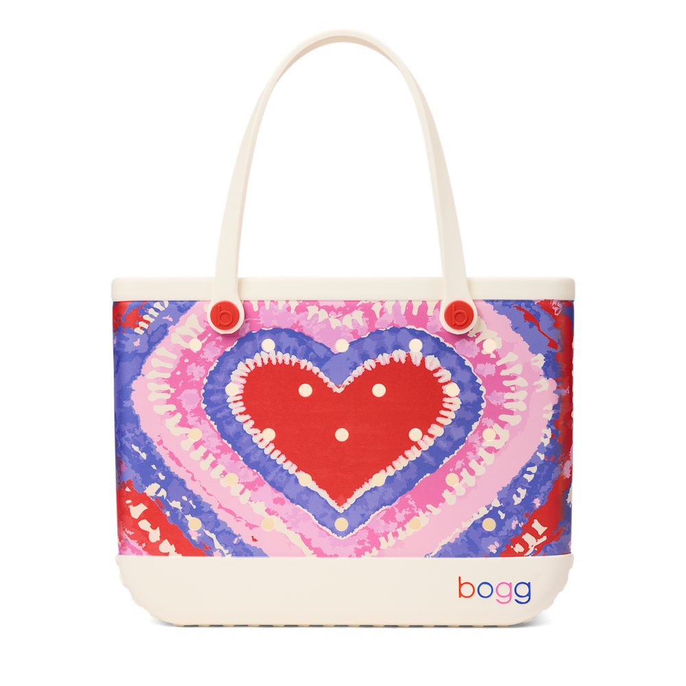 Original Bogg Bag Dye-licious Heart Buoy Red