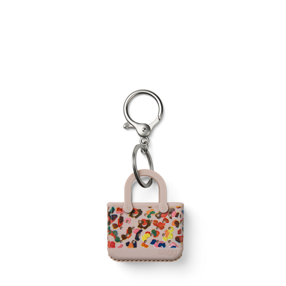 Tiny Tote Keychain Neon Jungle