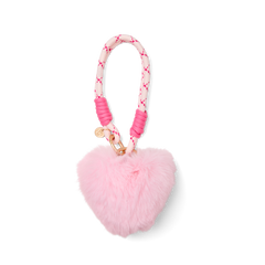 Bogg'd & Charmed Pink Heart Pouf