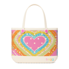 Original Bogg Bag Dye-licious Heart Pink Taffy