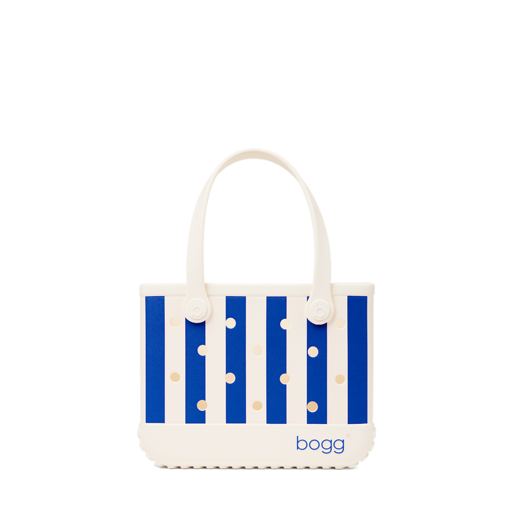 Bitty Bogg Bag Mykonos Blue Stripe