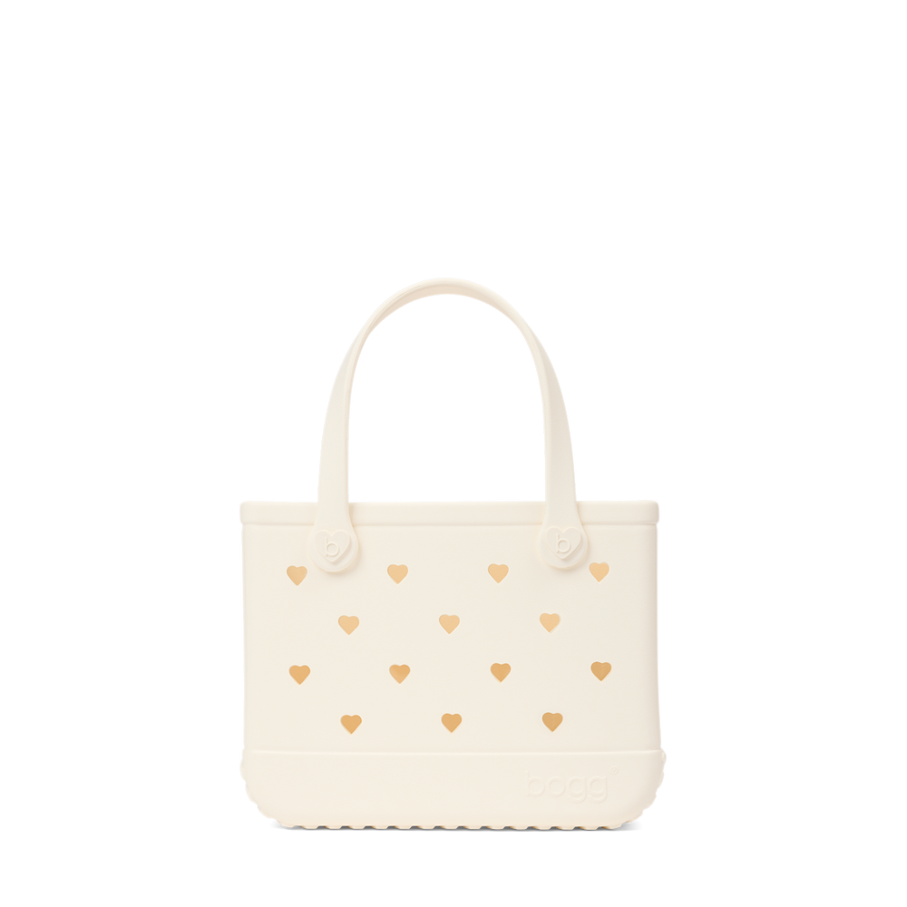 Bitty Bogg Bag Cut Out Heart Coconut