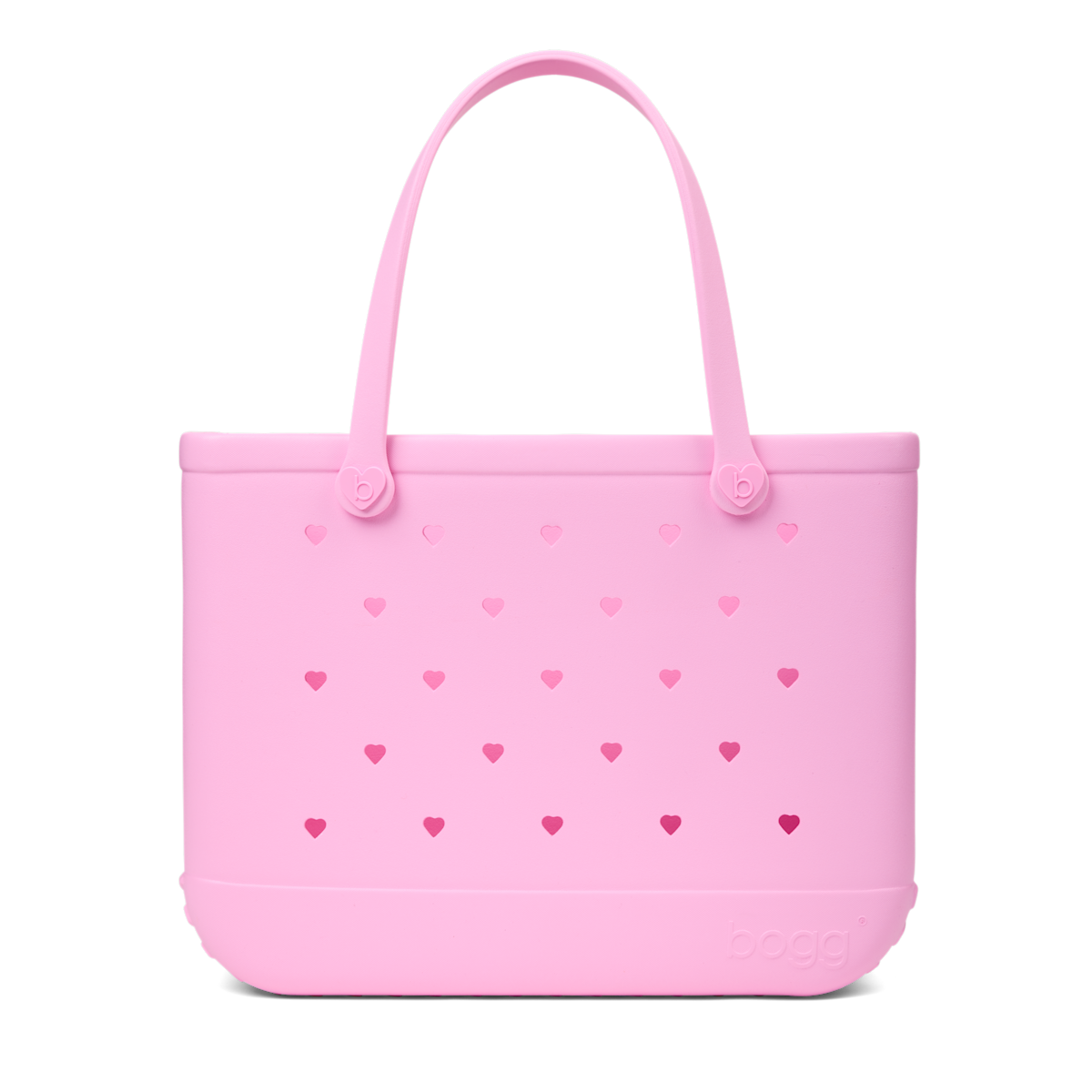 Original Bogg Bag Cut Out Heart Pink Taffy