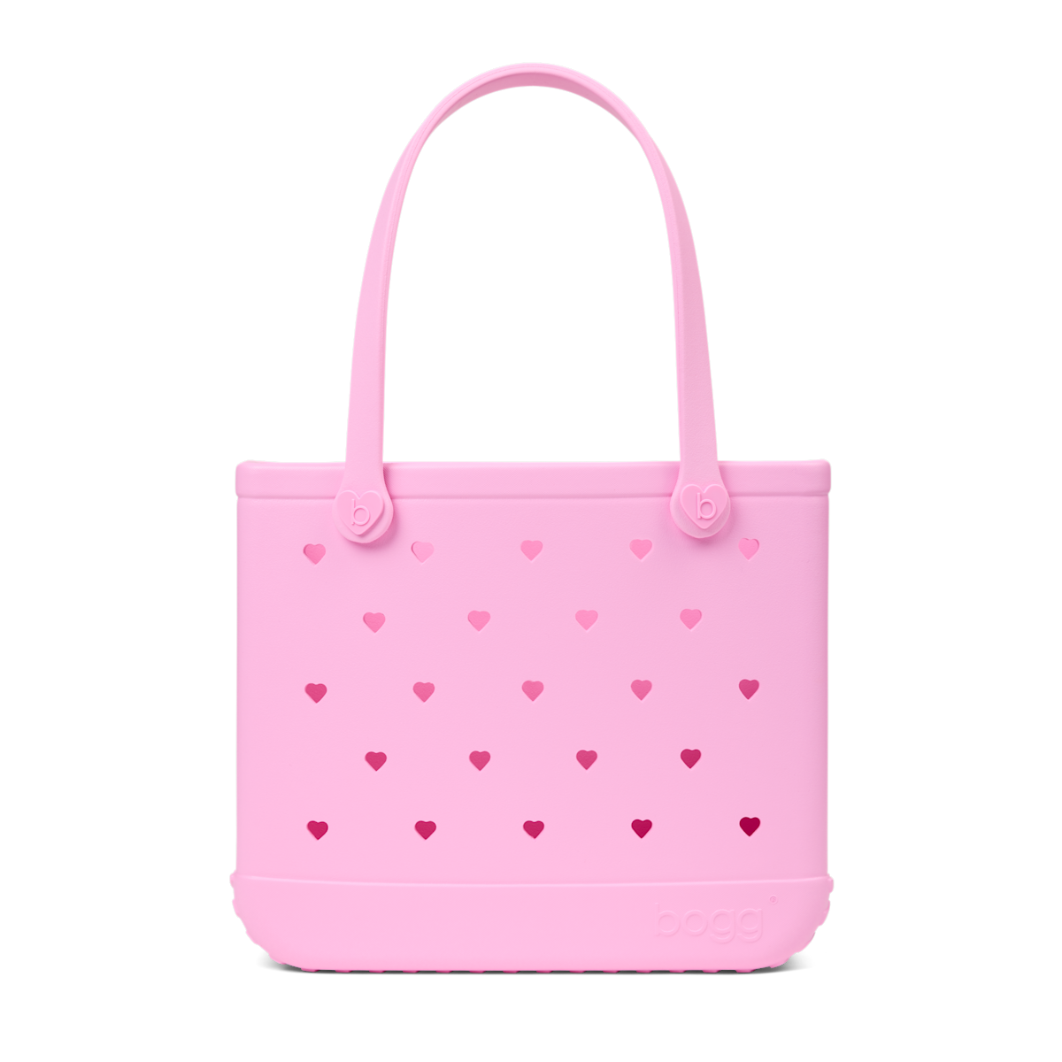 Baby Bogg Bag Cut Out Heart Pink Taffy
