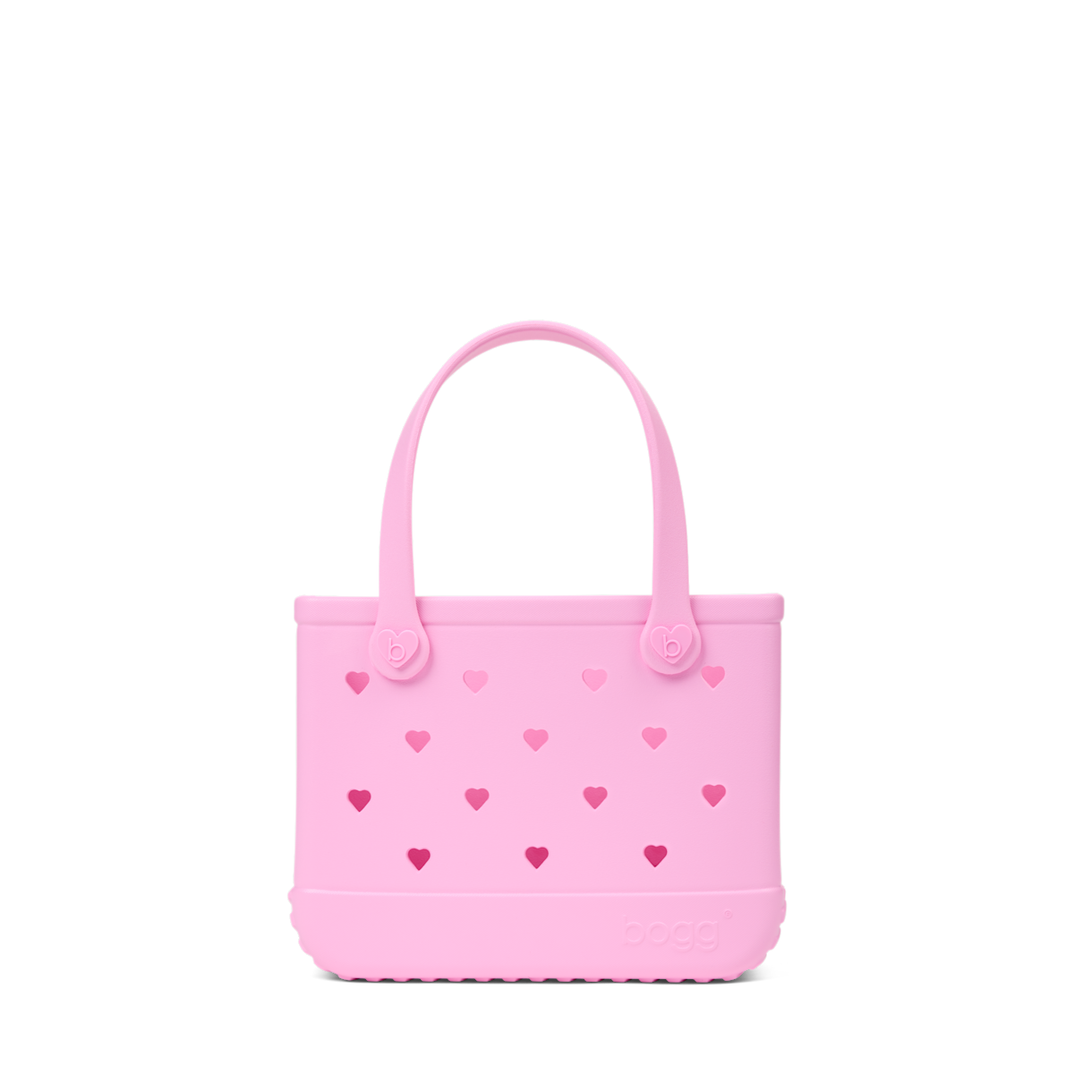 Bitty Bogg Bag Cut Out Heart Pink Taffy