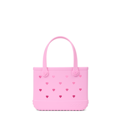 Bitty Bogg Bag Cut Out Heart Pink Taffy