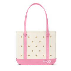 Baby Bogg Bag Varsity Blowing Pink Bubbles