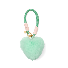 Bogg'd & Charmed Green Heart Pouf