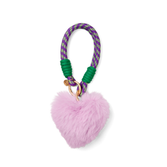 Bogg'd & Charmed Purple Heart Pouf