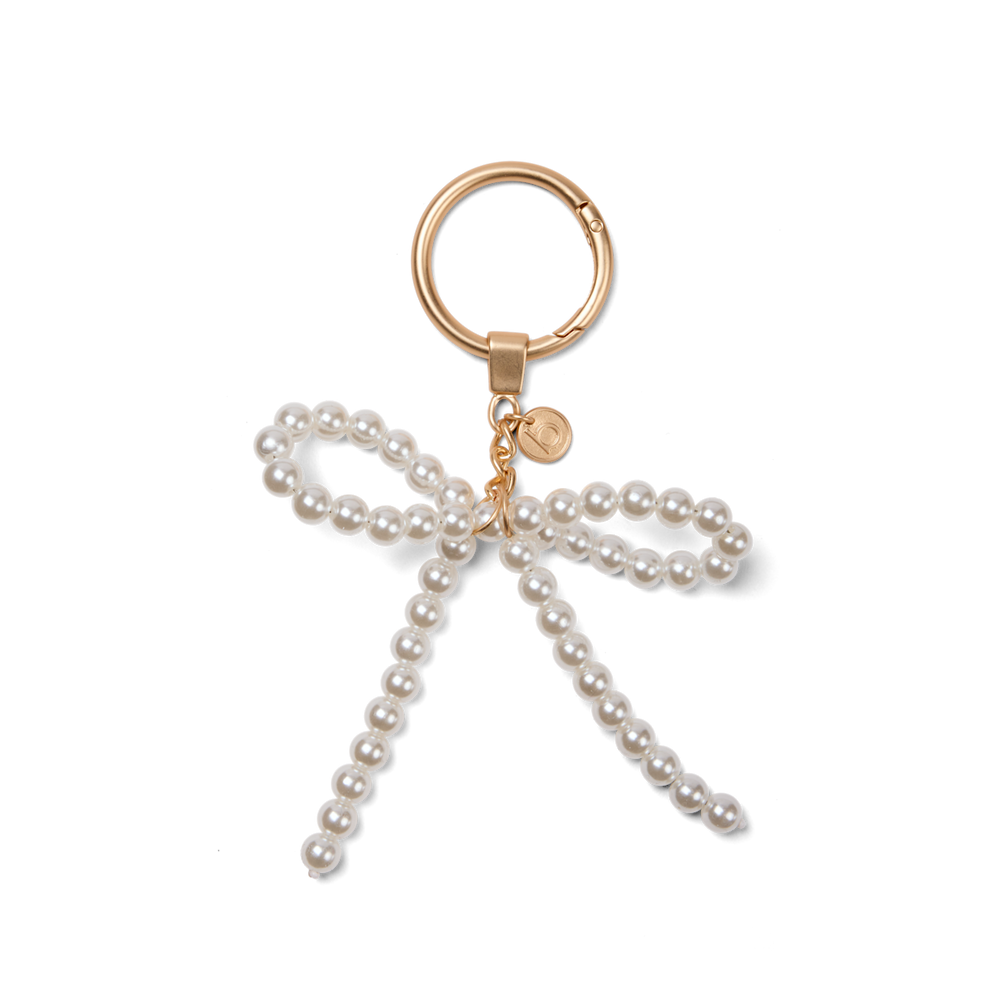 Bogg'd & Charmed White Pearl Bow