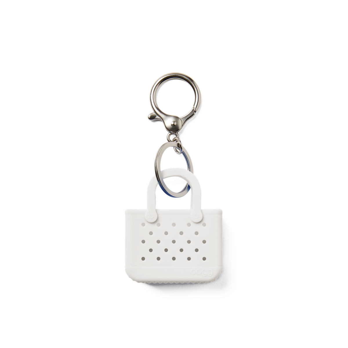 Tiny Tote Keychain For Shore White