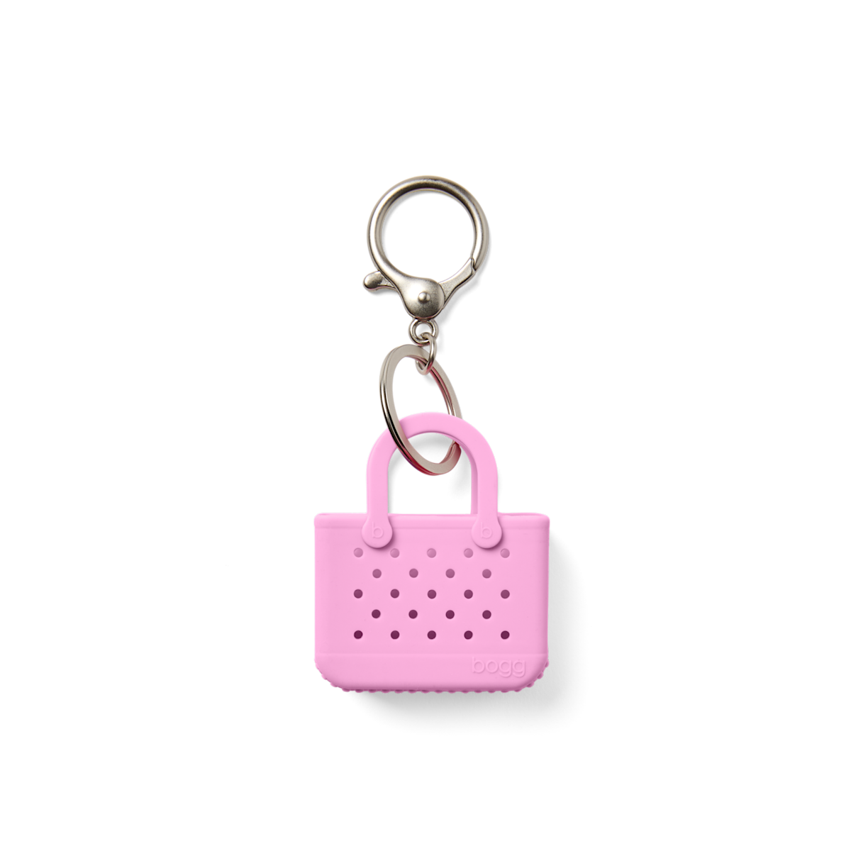 Tiny Tote Keychain Pink Taffy