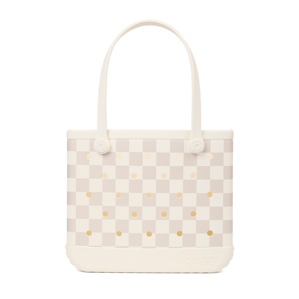 Baby Bogg Bag Checkered Coconut/Mushroom