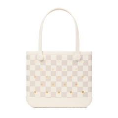Baby Bogg Bag Checkered Coconut/Mushroom