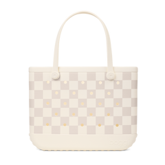 Original Bogg Bag Checkered Coconut/Mushroom