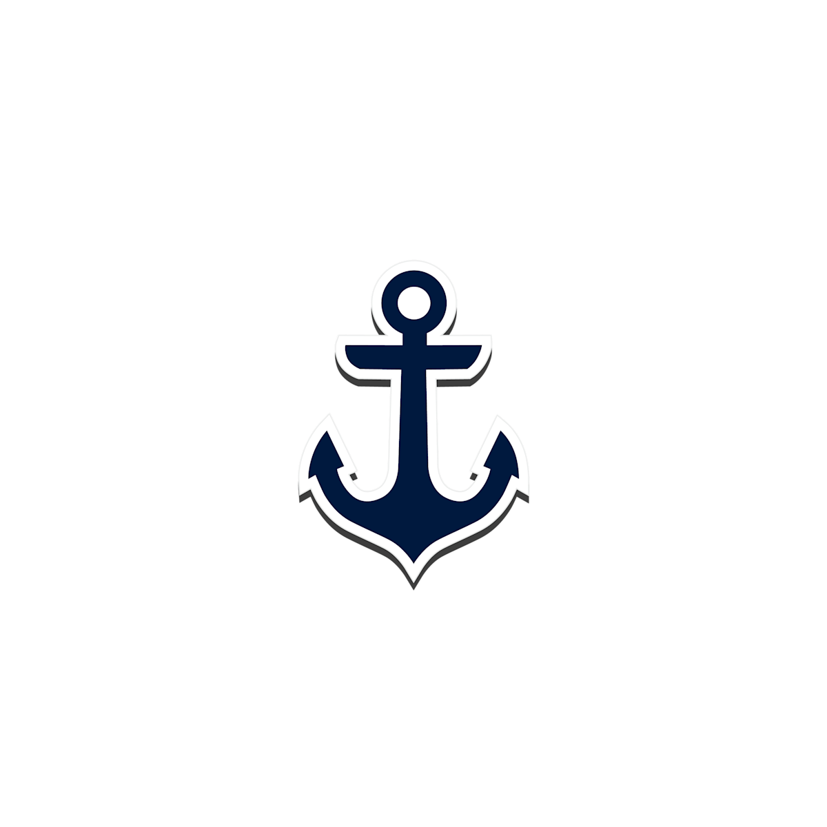 Bogg Bit Navy Anchor